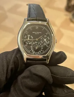 Patek Philippe Perpetual Calendar 5040P Platinum Silver