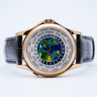 Patek Philippe World Time 5131R-001 Rose gold Multi-colored