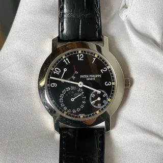 Patek Philippe Complications 5055G-001 White gold Black