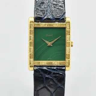 Piaget 9133 Yellow gold Green