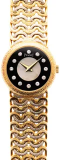 Piaget Vintage 4152N93 18k YG Black