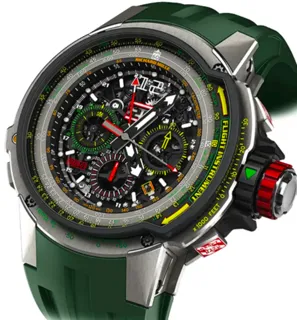 Richard Mille Automatic Winding Flyback Chronograph Aviation RM 39-01 Titanium See-through$Transparent