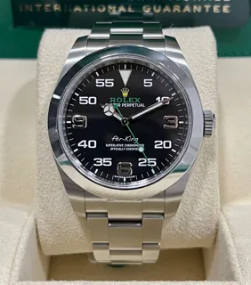 Rolex Air King 116900-0001 Stainless steel Black