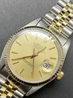 Rolex Datejust 36 16013 Yellow gold and Stainless steel Golden and Yellow