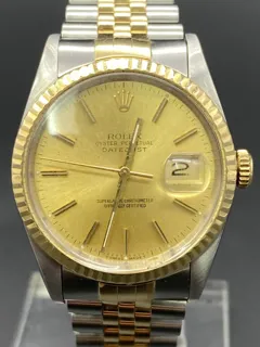 Rolex Datejust 36 16233-000 Yellow gold and Stainless steel