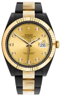 Rolex Datejust II 126333-0004 Yellow gold and Stainless steel Champagne