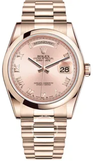 Rolex Day-Date 118205F-0013 Rose gold Pink