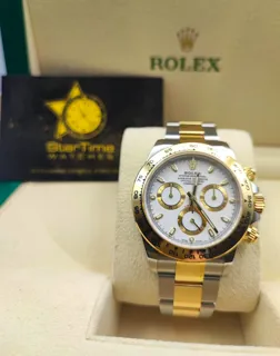 Rolex Daytona 116503-0001 Yellow gold and Stainless steel White