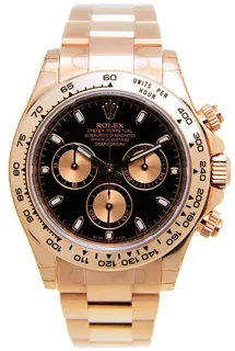 Rolex Daytona 116505-0008 40mm Rose gold Black