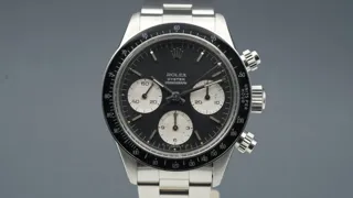 Rolex Daytona 6263 Stainless steel Black