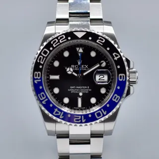 Rolex GMT-Master II 116710BLNR-0002 Stainless steel Black