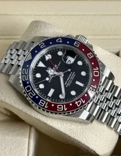 Rolex GMT-Master II 126710BLRO-0001 Stainless steel Black