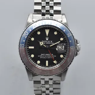 Rolex GMT-Master 1675-001 Stainless steel Black