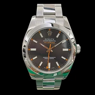 Rolex Milgauss 116400-0001 Stainless steel Black