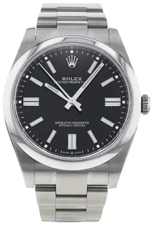 Rolex Oyster Perpetual 124300-0002 41mm Stainless steel Black