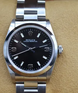 Rolex Oyster Perpetual 77080 Stainless steel Black