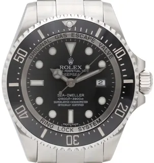 Rolex Sea-Dweller Deepsea 116660-0001 Stainless steel Black