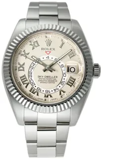 Rolex Sky-Dweller 326939-0001 White gold White