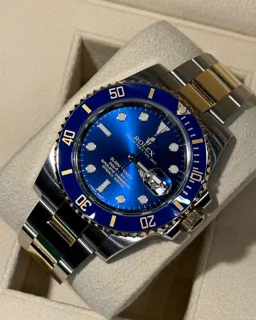 Rolex Submariner 116613LB-0005 Yellow gold and Stainless steel Blue