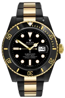 Rolex Submariner 116613LN-0001 Yellow gold and Stainless steel Black