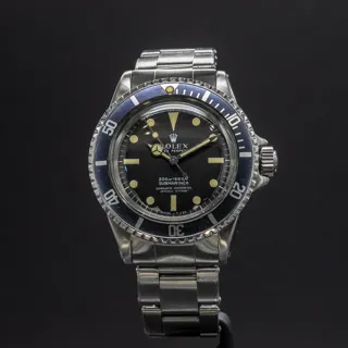 Rolex Submariner 5512 Stainless steel Black