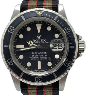 Rolex Submariner Date 1680-001 Stainless steel Black