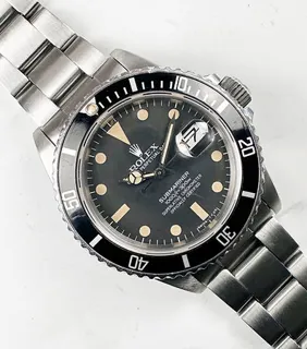 Rolex Submariner Date 16800-02 Stainless steel Black