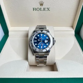 Rolex Yacht-Master 126622-0002 Platinum and Stainless steel Blue