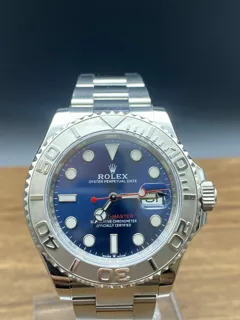 Rolex Yacht-Master 126622-0002 Platinum and Stainless steel Blue