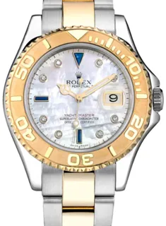 Rolex Yacht-Master 168623-0001 Yellow gold and Stainless steel White