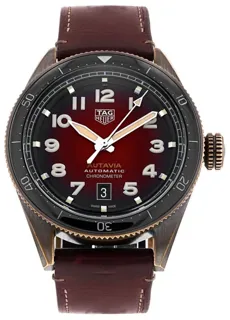 TAG Heuer Autavia WBE5192.FC8300 Bronze and Stainless steel Red