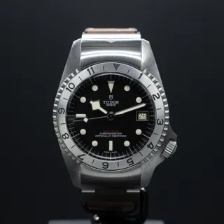 Tudor Black Bay 70150-0001 Stainless steel Black