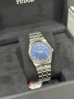 Tudor Royal M28500-0005 38mm Stainless steel Blue