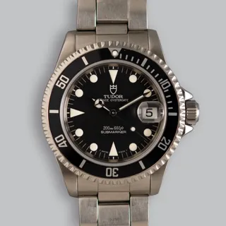 Tudor Submariner 79190 Stainless steel Black