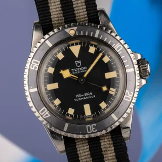 Tudor Submariner 94010 Stainless steel Black