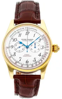 Ulysse Nardin Classic 381-22 Yellow gold Silver