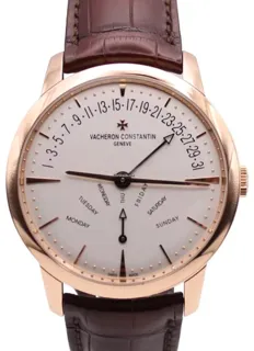 Vacheron Constantin Patrimony 4000U/000R-B110 Rose gold Silver