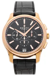 Zenith Captain Chronograph 18.2112.400/23.C493 Rose gold Black