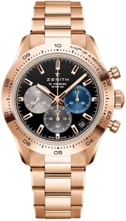 Zenith Chronomaster Sport 18.3101.3600/21.M3100 Rose gold Black