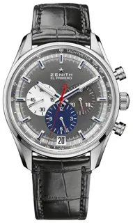 Zenith El Primero 03.2040.400/26.C496 Stainless steel Gray