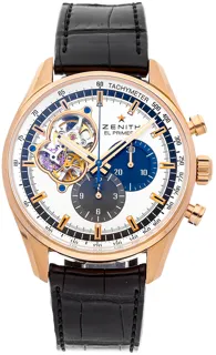 Zenith El Primero 18.2040.4061/69.C494 Rose gold Silver