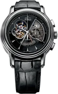 Zenith El Primero Chronomaster 03.1260.4039 Stainless steel Black