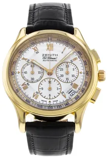 Zenith El Primero 14/30.0240.410 Yellow gold White