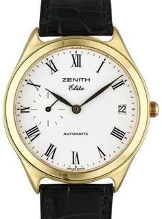 Zenith Elite 30.0040.680 Yellow gold White