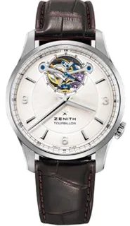 Zenith Elite Tourbillon 03.2190.4041/01.C498 Stainless steel Silver