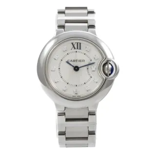 Cartier Ballon Bleu 28mm WE902073 Stainless steel Silver