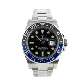 Rolex GMT-Master II 116710BLNR Stainless steel Black