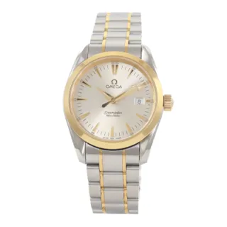 Omega Aqua Terra 2318.30.00 Yellow gold Black