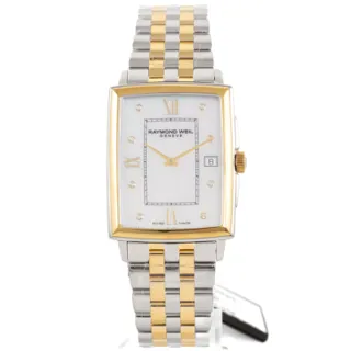 Raymond Weil Toccata 5425-STP-00995 Yellow gold PVD plated with stainless steel White