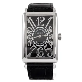 Franck Muller Long Island 1000 SC Stainless steel Black and Silver